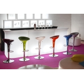 Tabouret Oups - silver